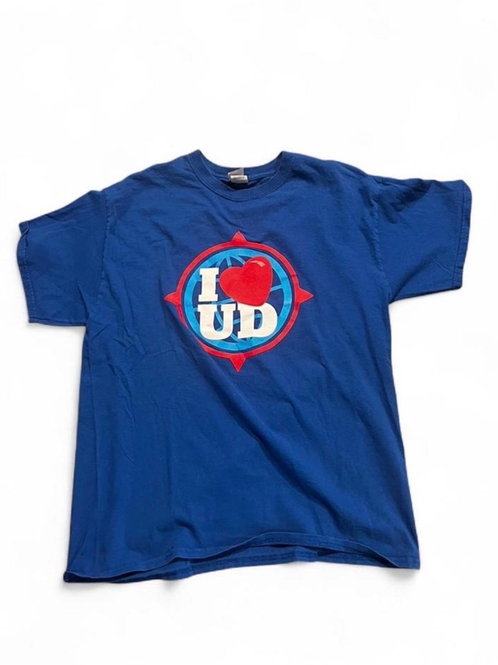 Gildan Blue Short Sleeve UD Flyers T shirt #Flyers#UD#Vintage